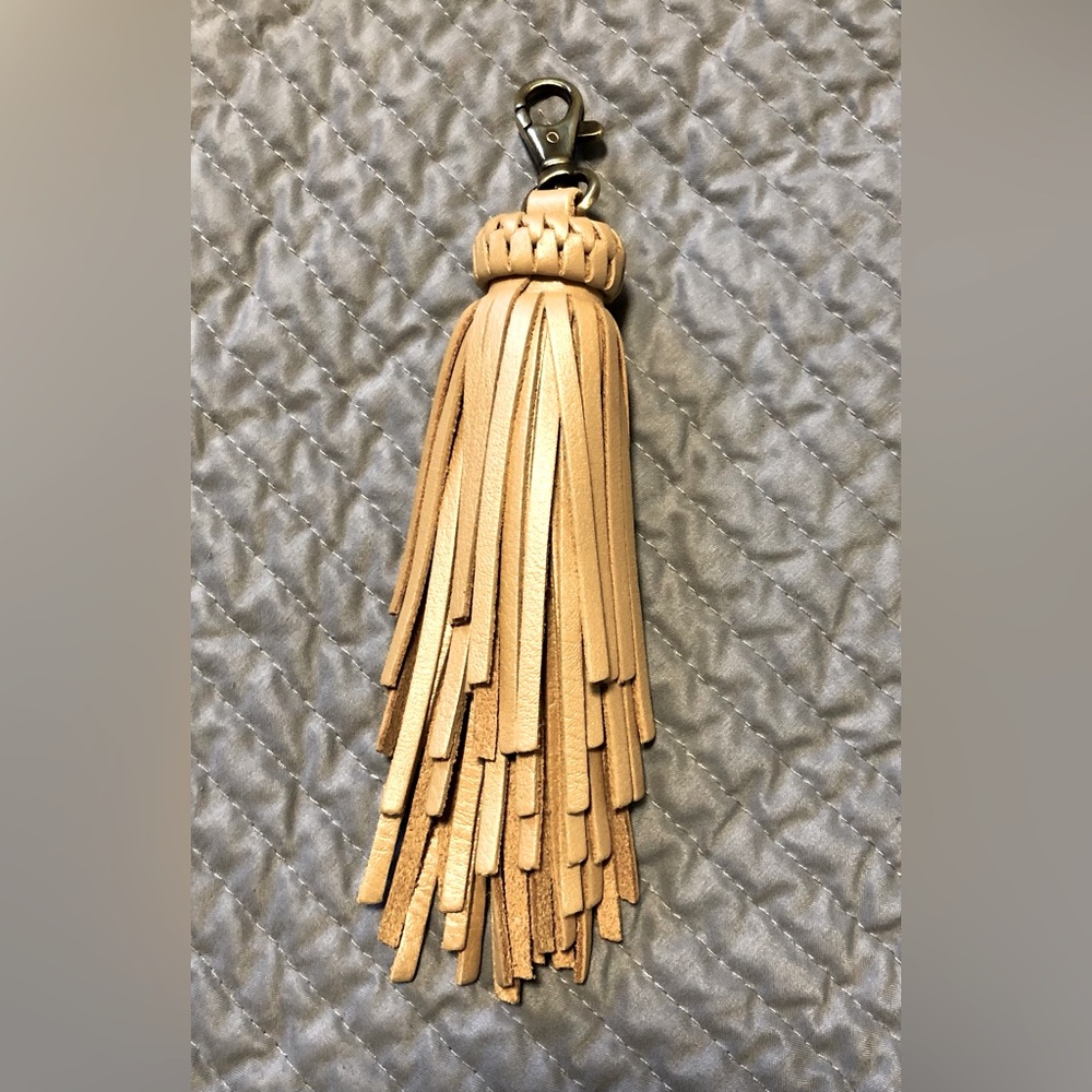 Portland Leather Jellyfish tassel /Champagne.
